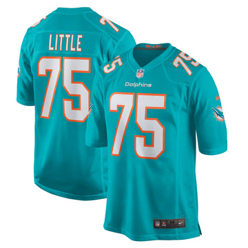 Greg Little Miami Dolphins aqua jersey