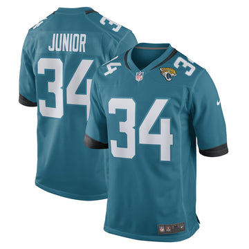 Gregory Junior Jacksonville Jaguars teal Game jersey