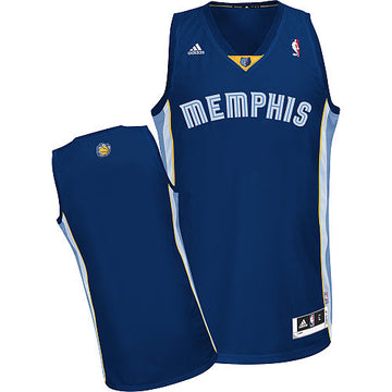 Custom Memphis Grizzlies navy jersey