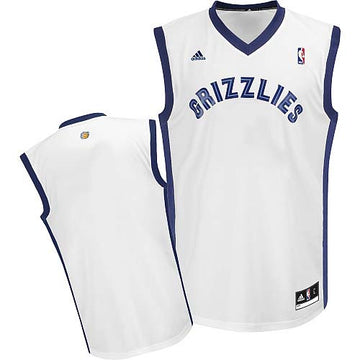 Custom Memphis Grizzlies white jersey
