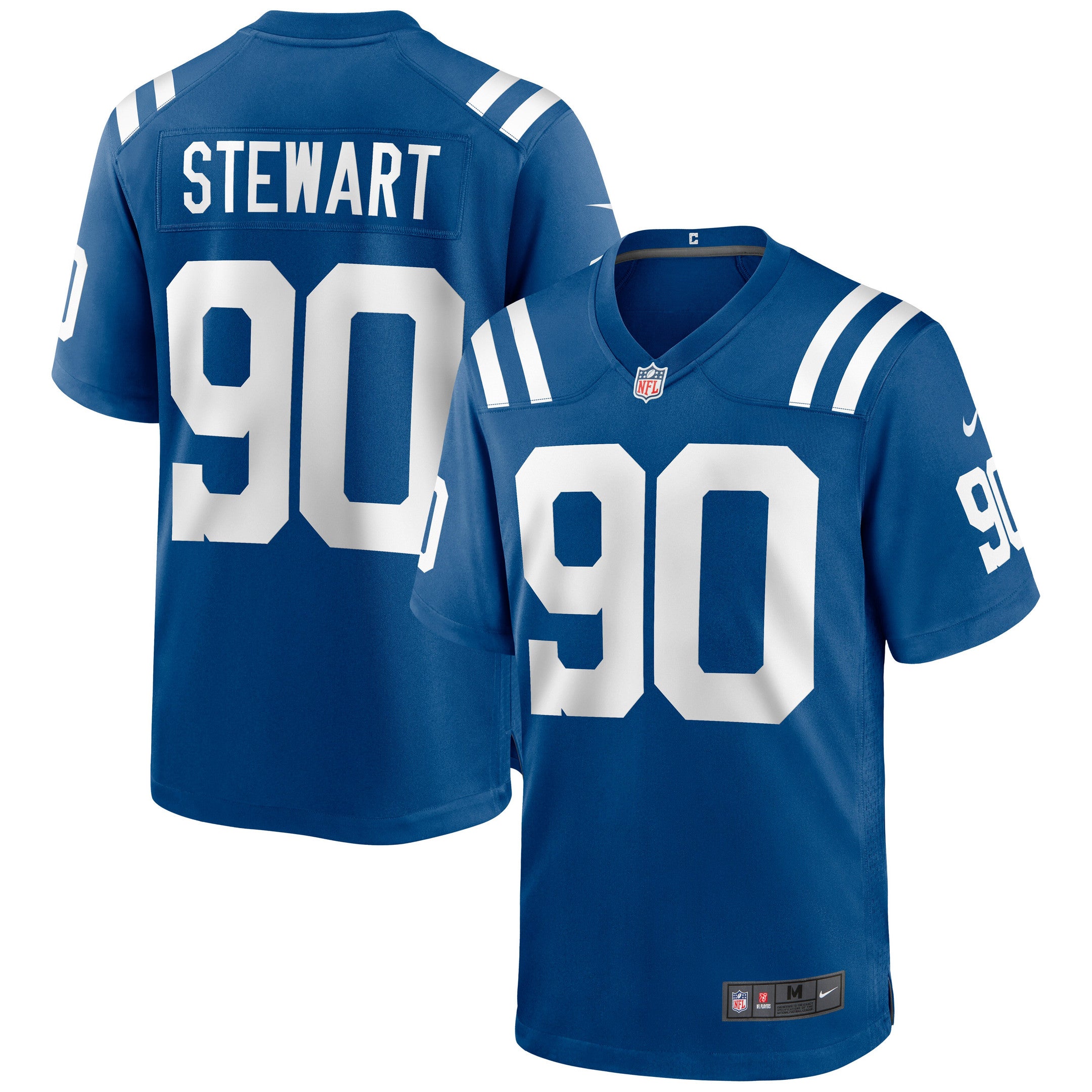 Grover Stewart Indianapolis Colts royal jersey