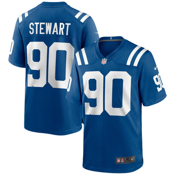 Grover Stewart Indianapolis Colts royal jersey
