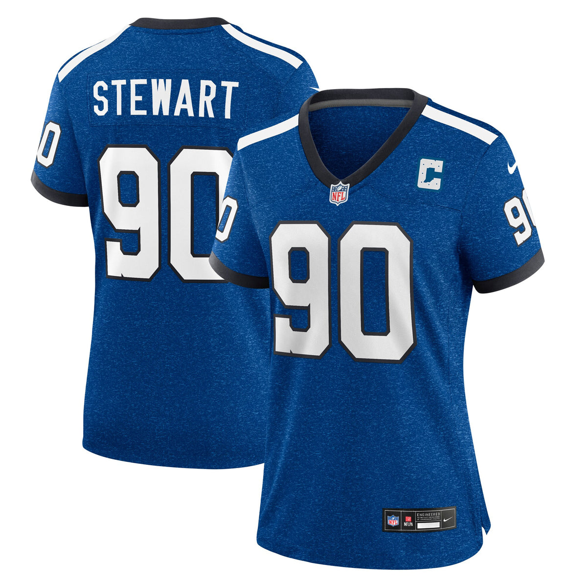Grover Stewart Indiana Nights Indianapolis Colts royal Alternate jersey