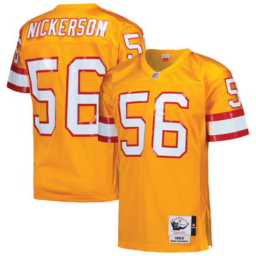 Hardy Nickerson Tampa Bay Buccaneers orange Throwback jersey
