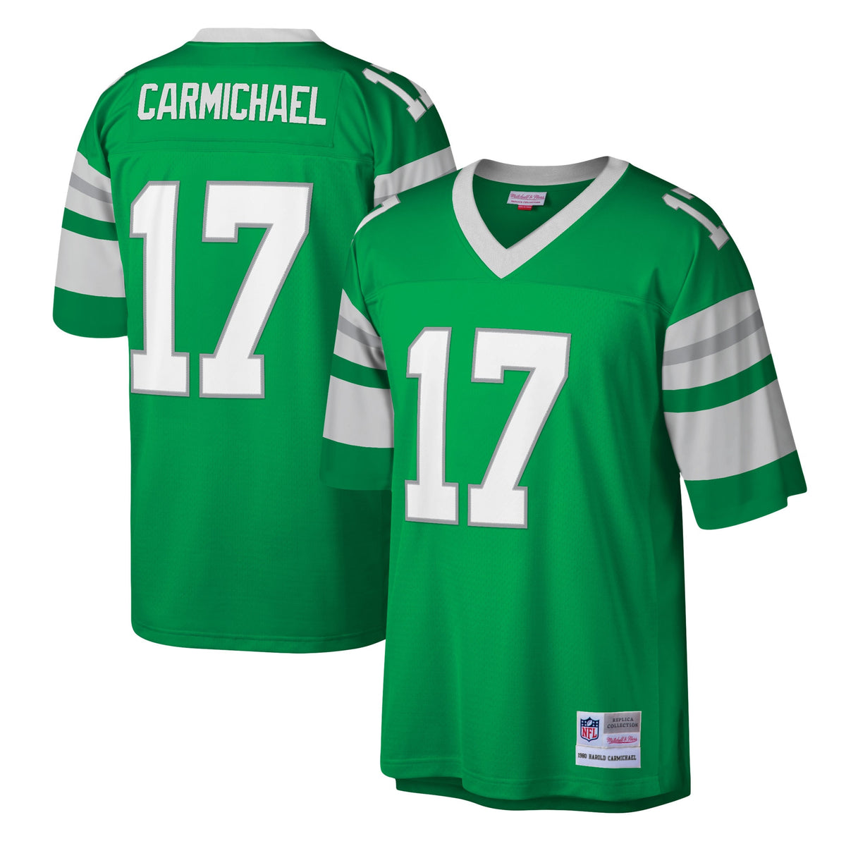 Harold Carmichael Philadelphia Eagles green jersey
