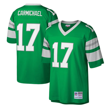 Harold Carmichael Philadelphia Eagles green jersey