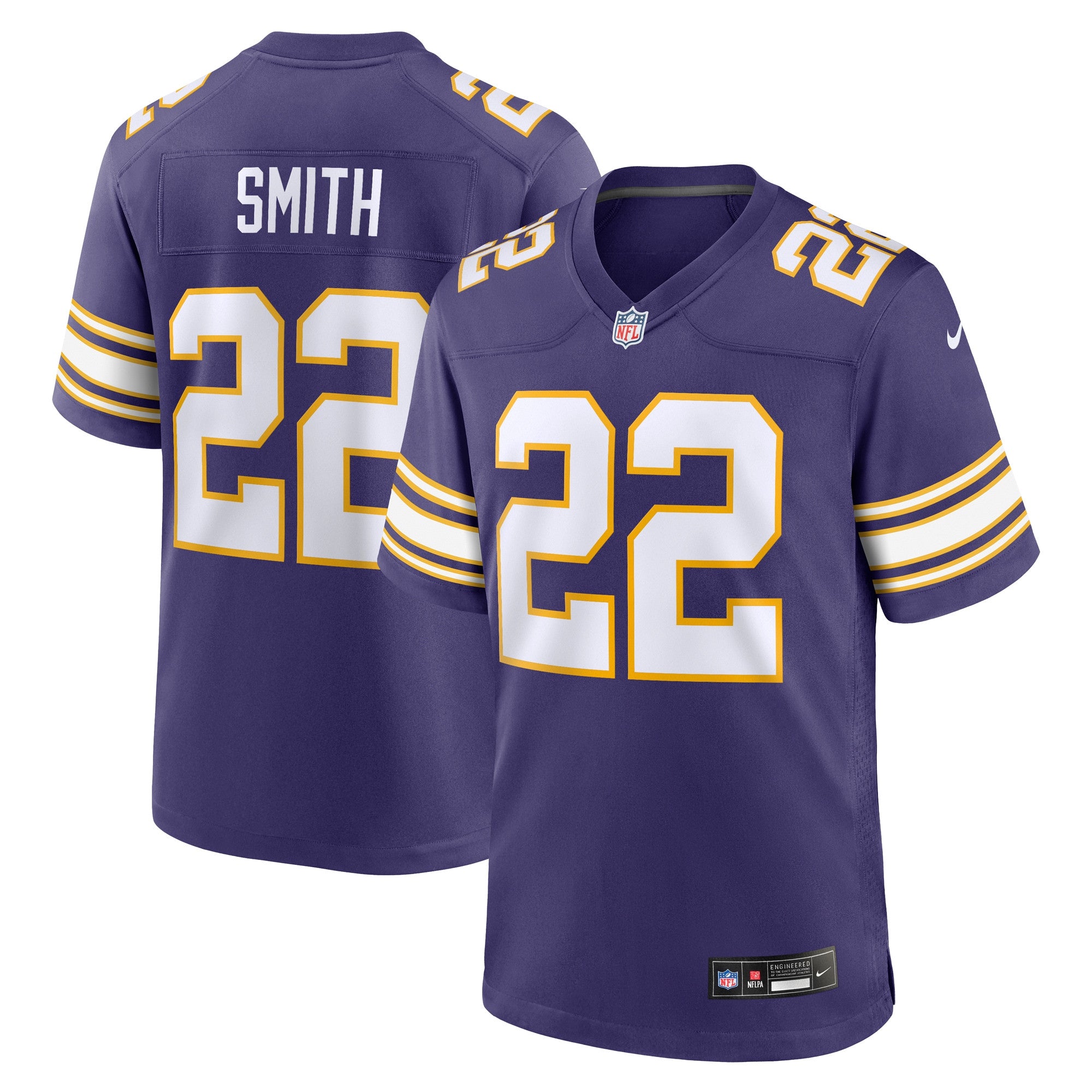 Harrison Smith Minnesota Vikings purple Classic jersey