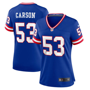 Harry Carson New York Giants royal Classic jersey