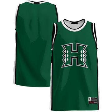 Hawaii Rainbow Warriors green jersey