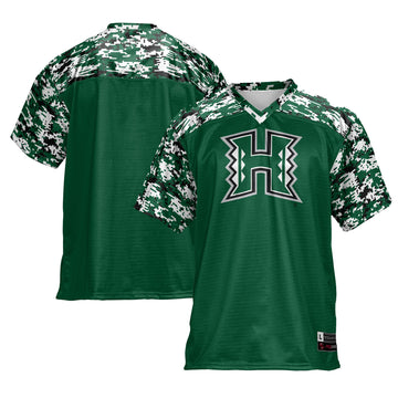 Hawaii Rainbow Warriors green jersey