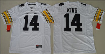 Desmond King Iowa Hawkeyes white jersey