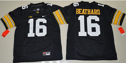 C. J. Beathard Iowa Hawkeyes black jersey