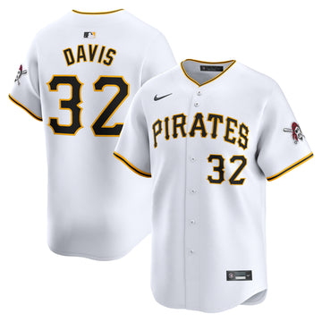 Henry Davis Pittsburgh Pirates white Limited jersey