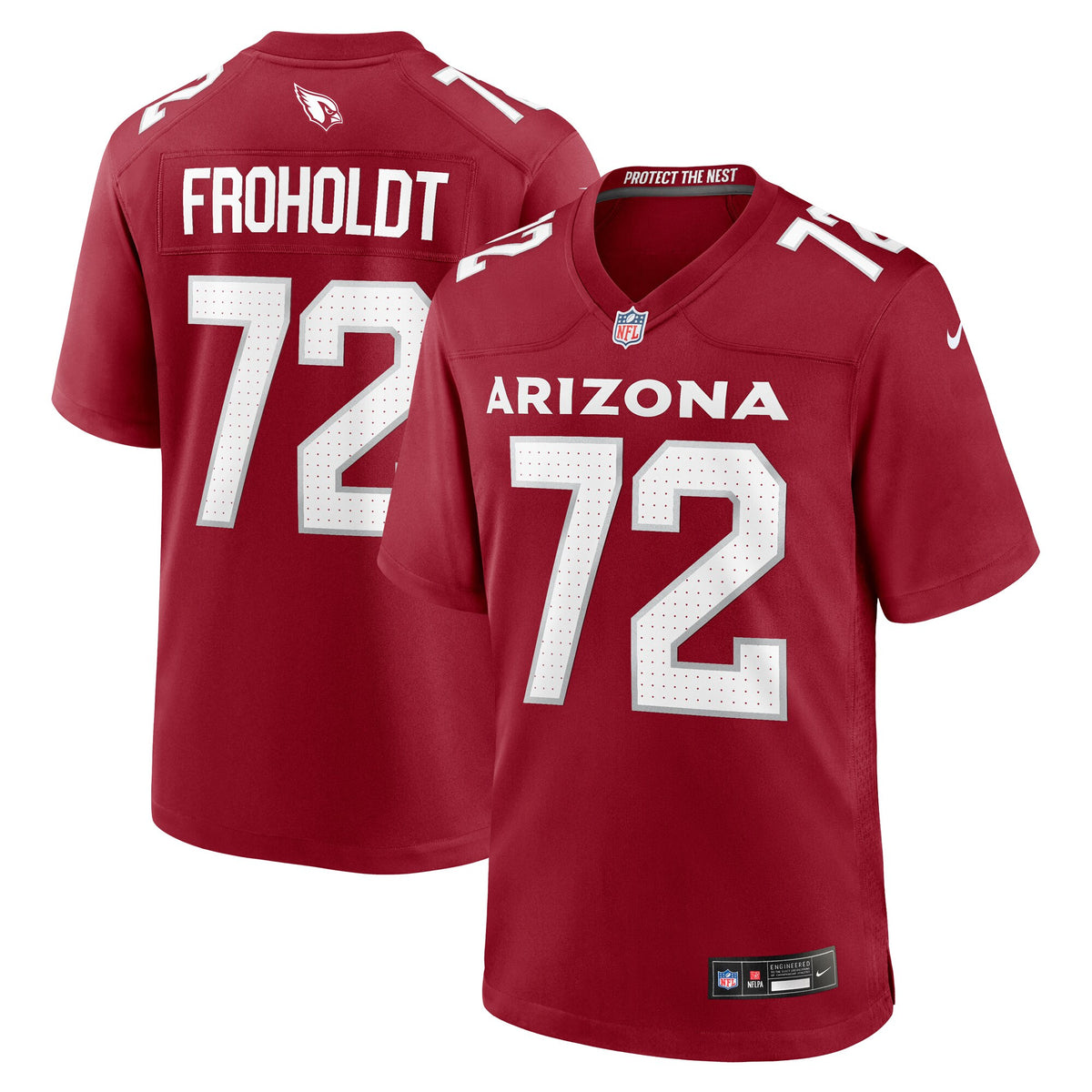 Hjalte Froholdt Arizona Cardinals Game jersey