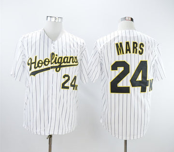 Hooligans Hooligans 24K Bruno Mars white jersey