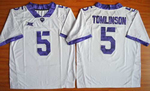 LaDainian Tomlinson TCU Horned Frogs white jersey