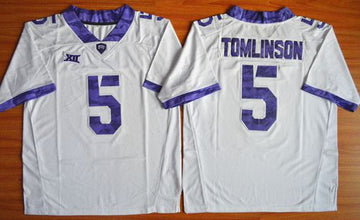 LaDainian Tomlinson TCU Horned Frogs white jersey