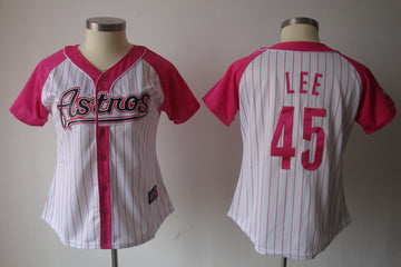 Lee Houston Astros pink jersey