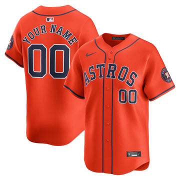 Houston Astros orange Limited jersey