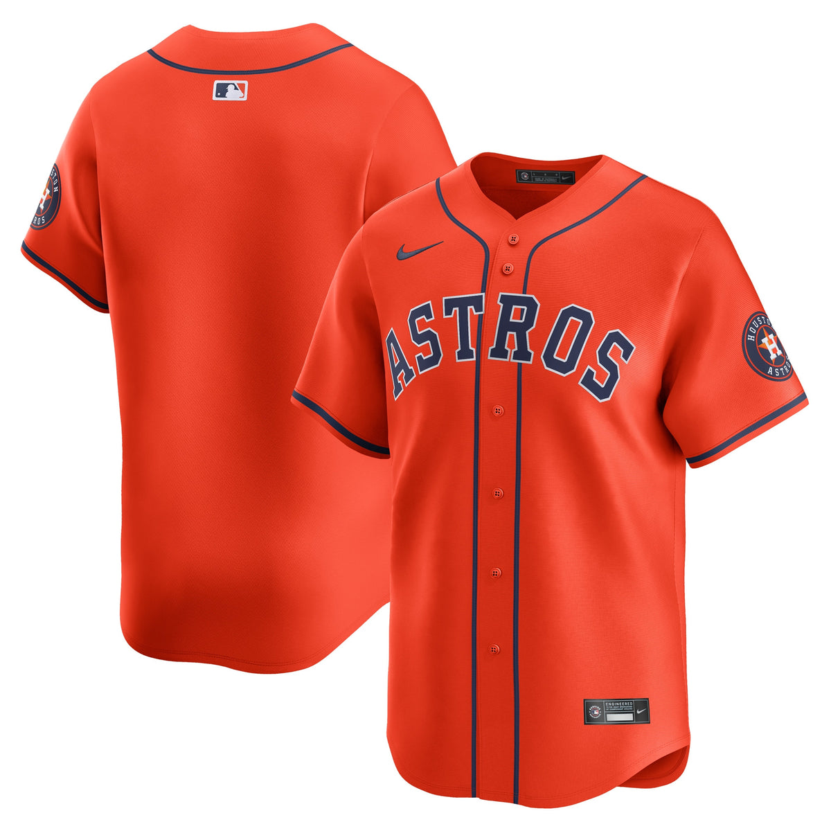 Houston Astros orange Limited jersey