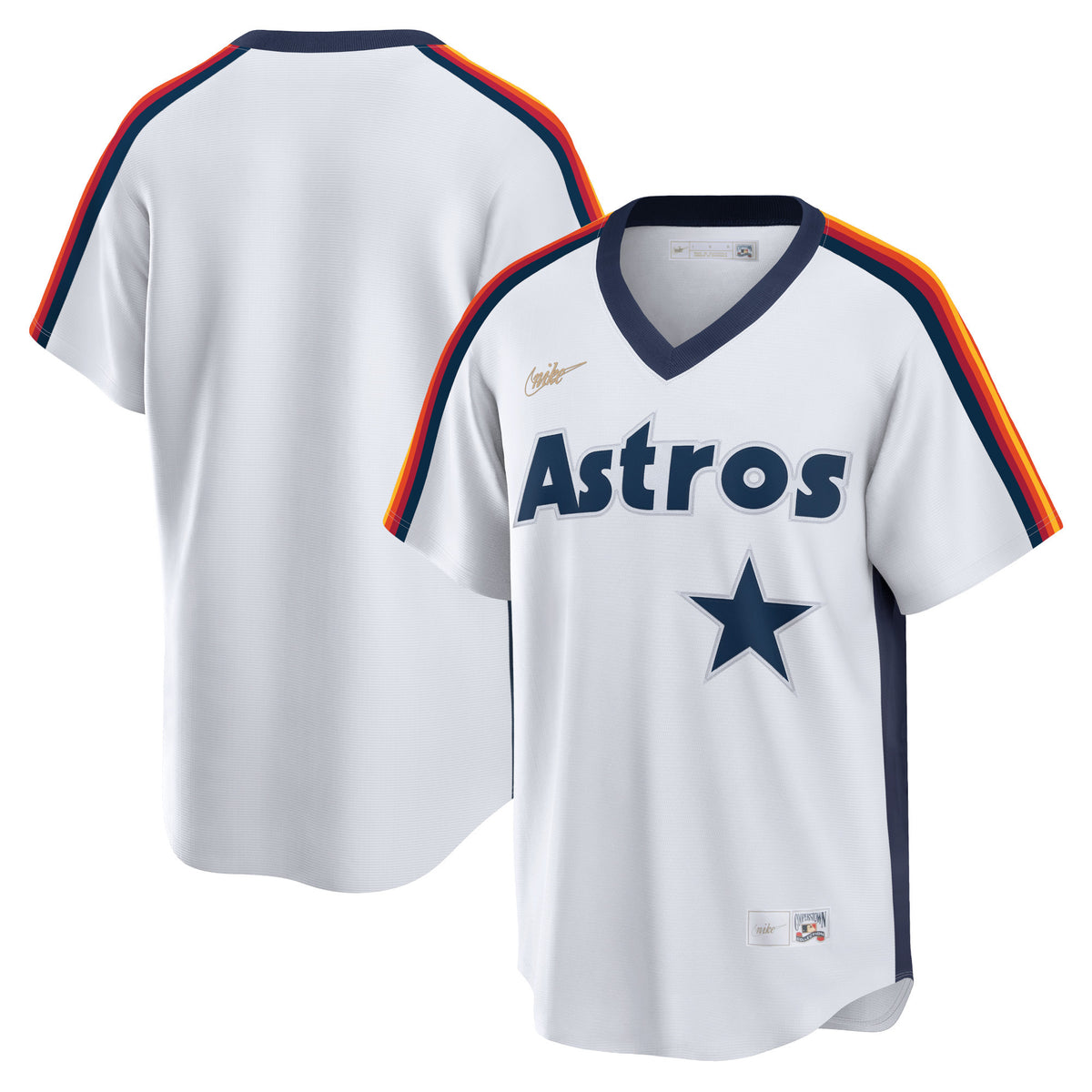 Houston Astros white Cooperstown jersey