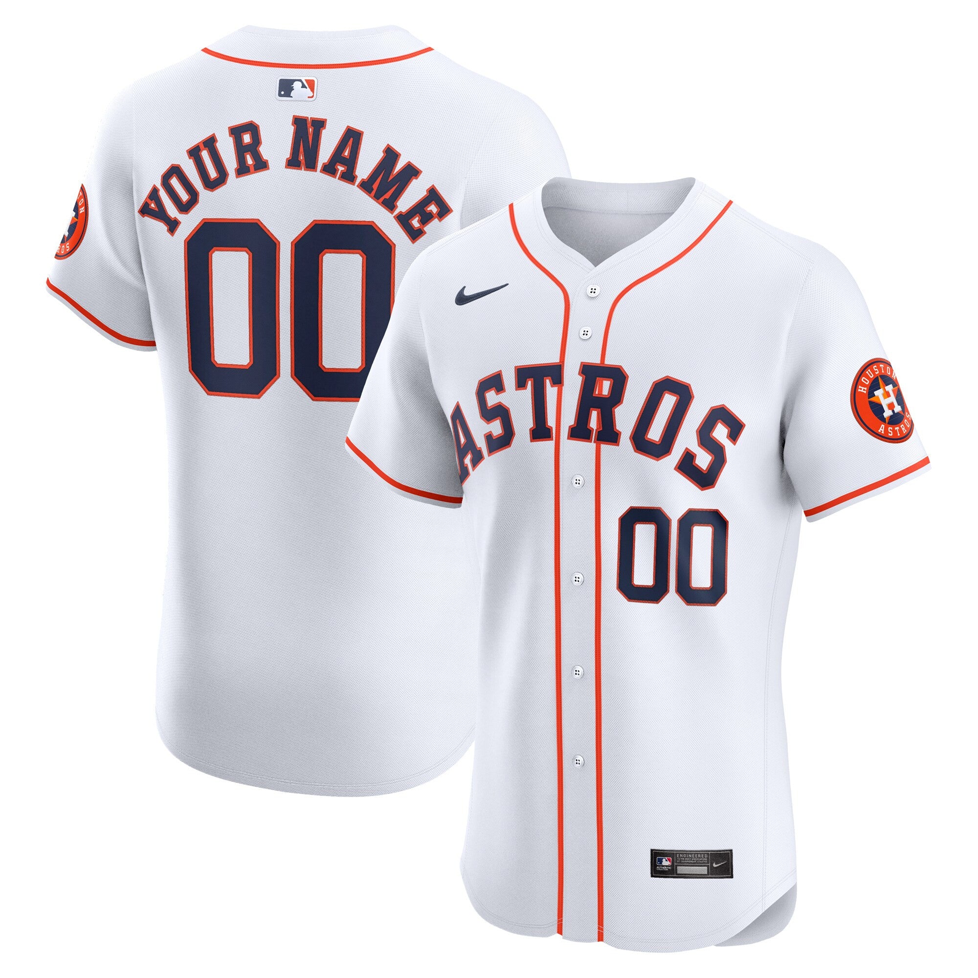 Houston Astros white Elite jersey