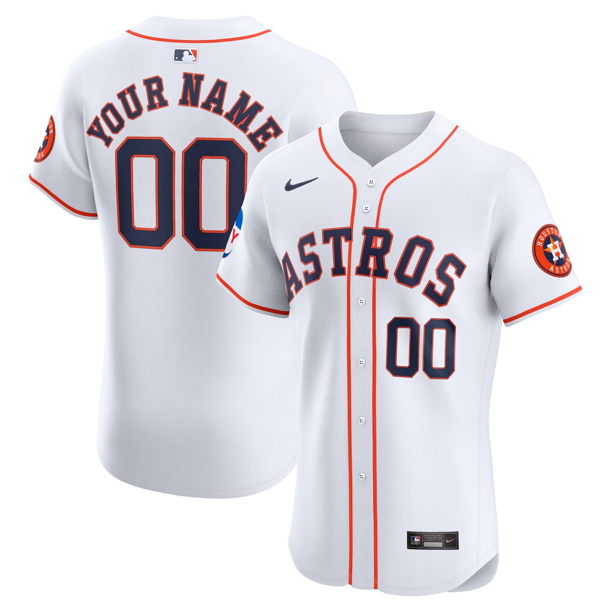 Houston Astros white Elite jersey