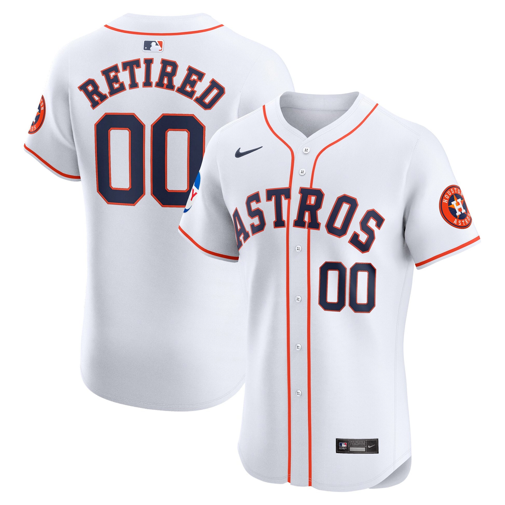 Houston Astros white Elite jersey