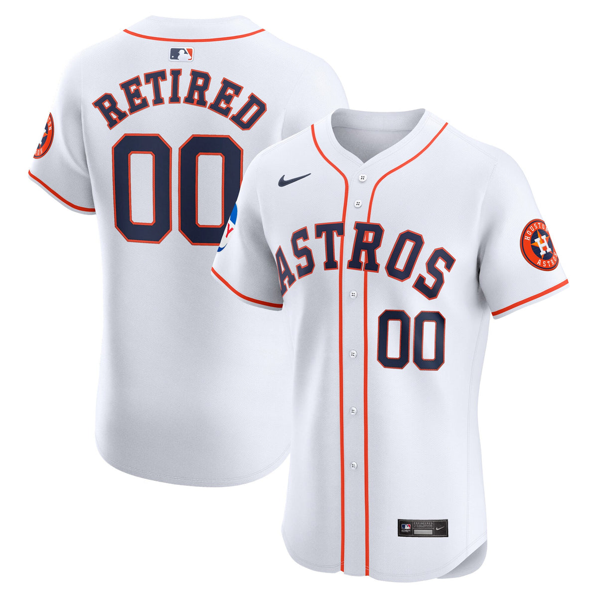 Houston Astros white Elite jersey