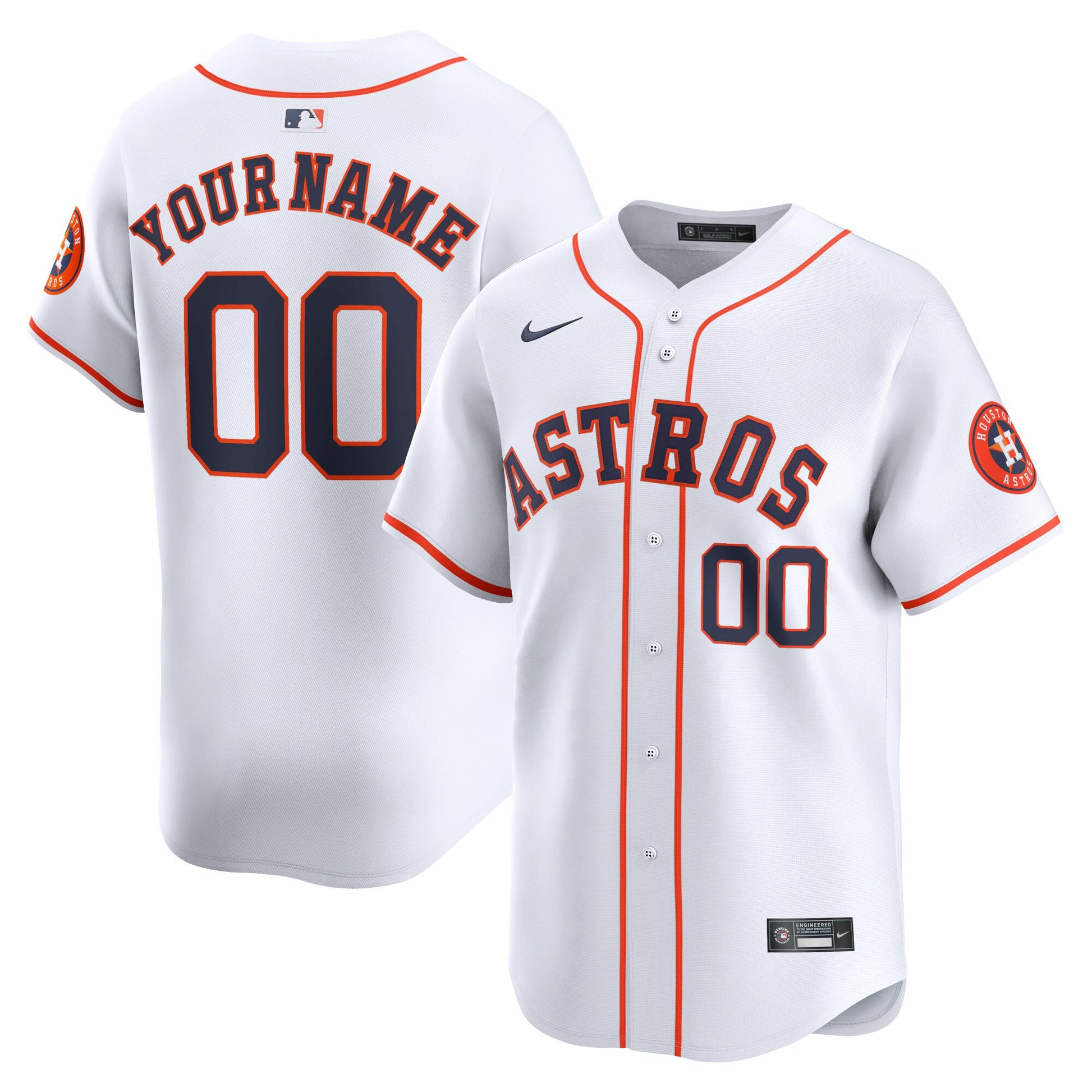 Houston Astros white Limited jersey
