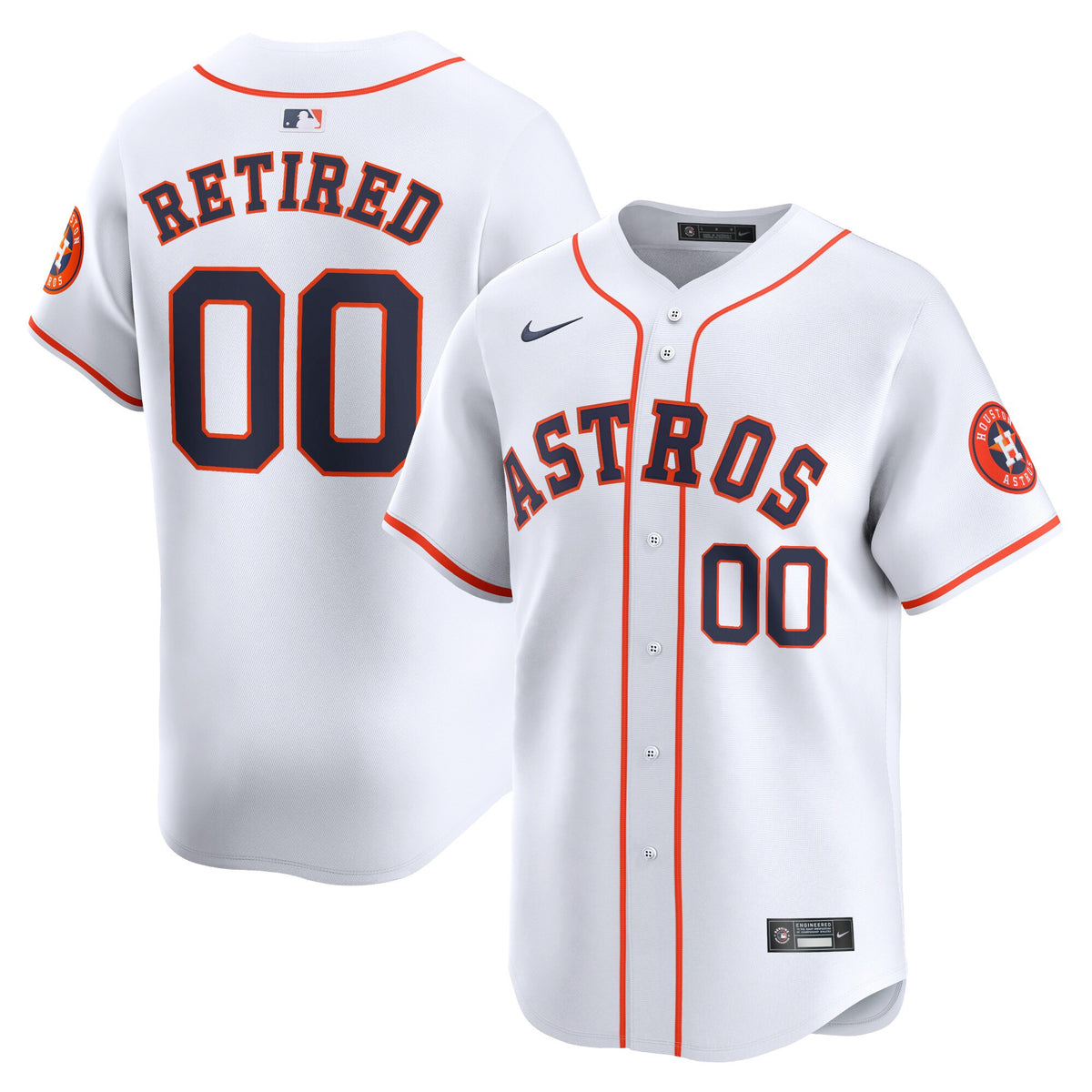 Houston Astros white Limited jersey