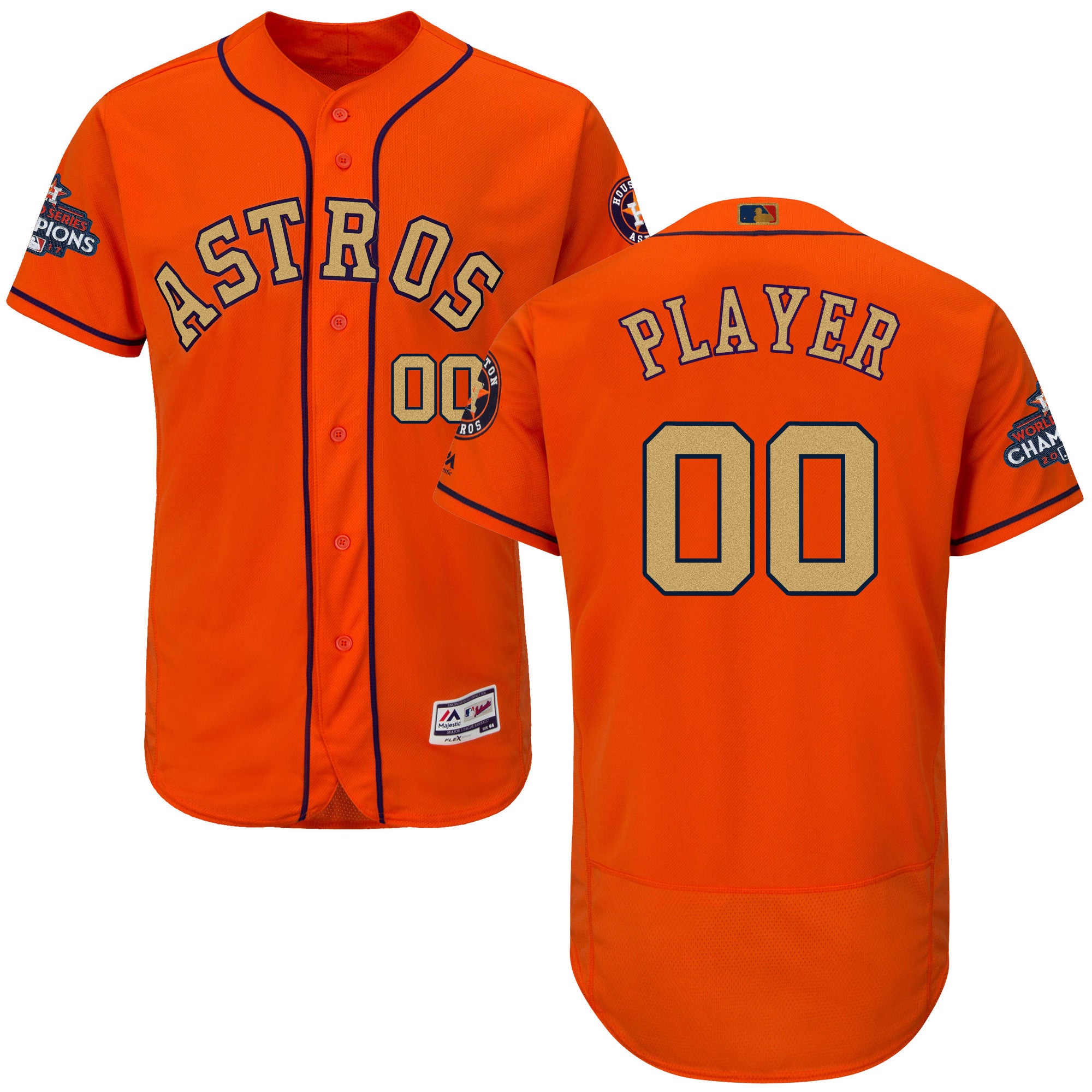 Houston Astros orange jersey