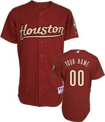 Houston Astros red jersey