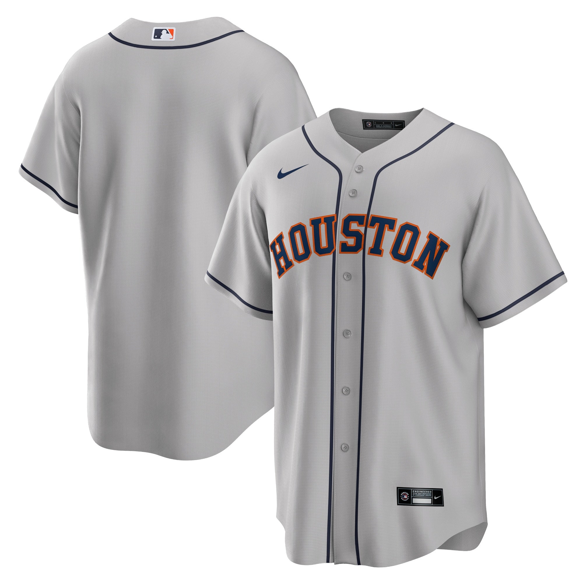 Houston Astros gray Road jersey
