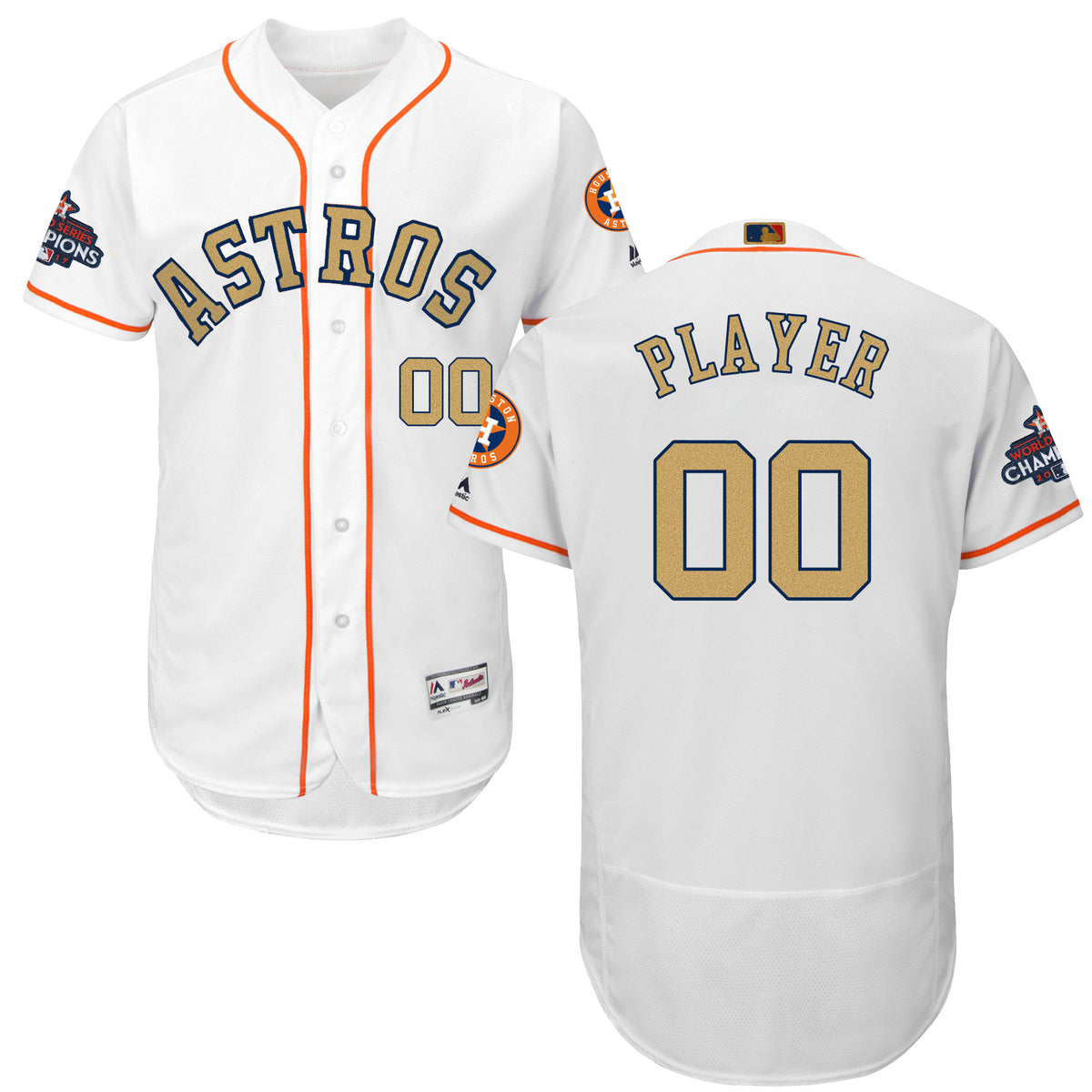 Houston Astros white jersey