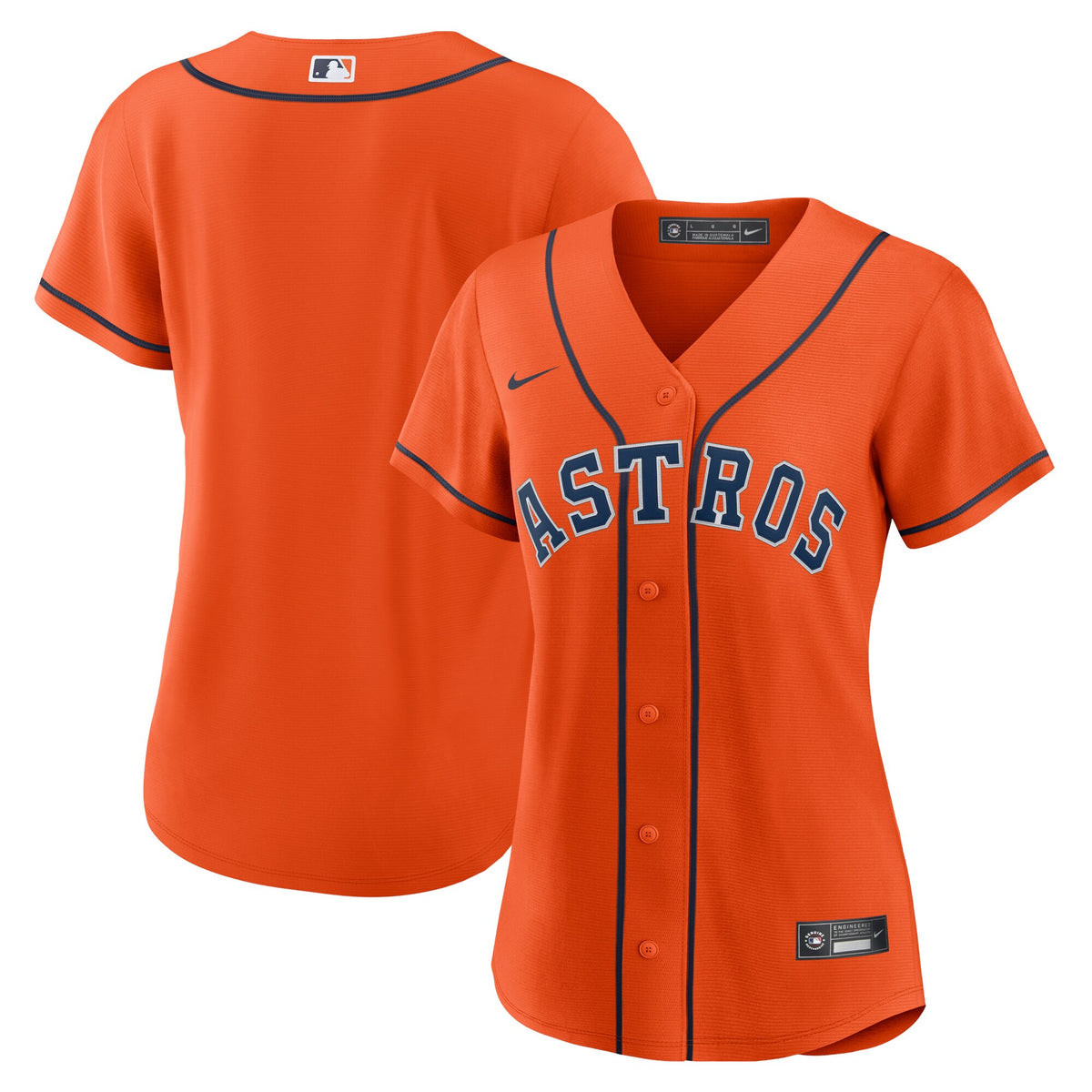 Houston Astros orange Alternate jersey