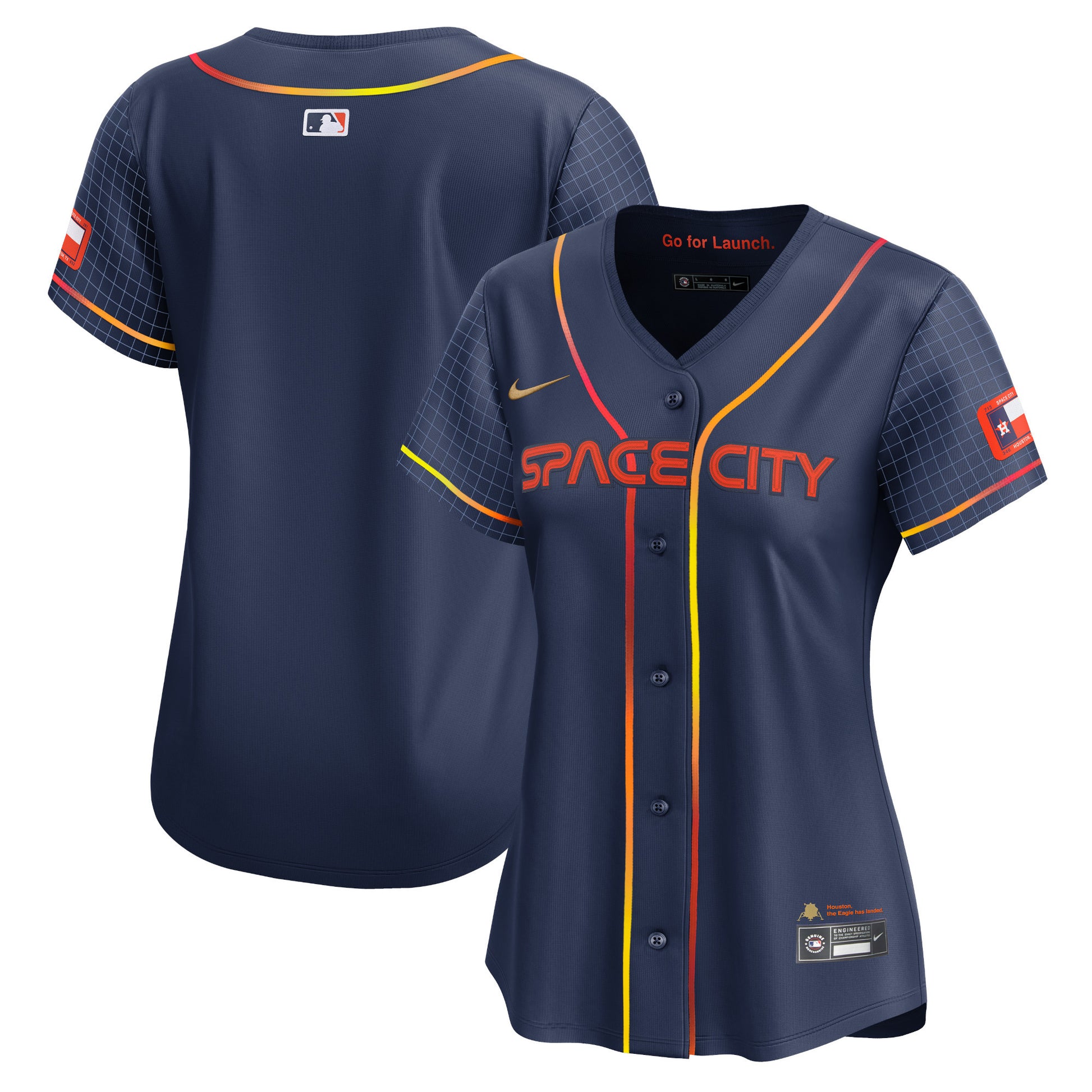 Houston Astros navy City Connect jersey
