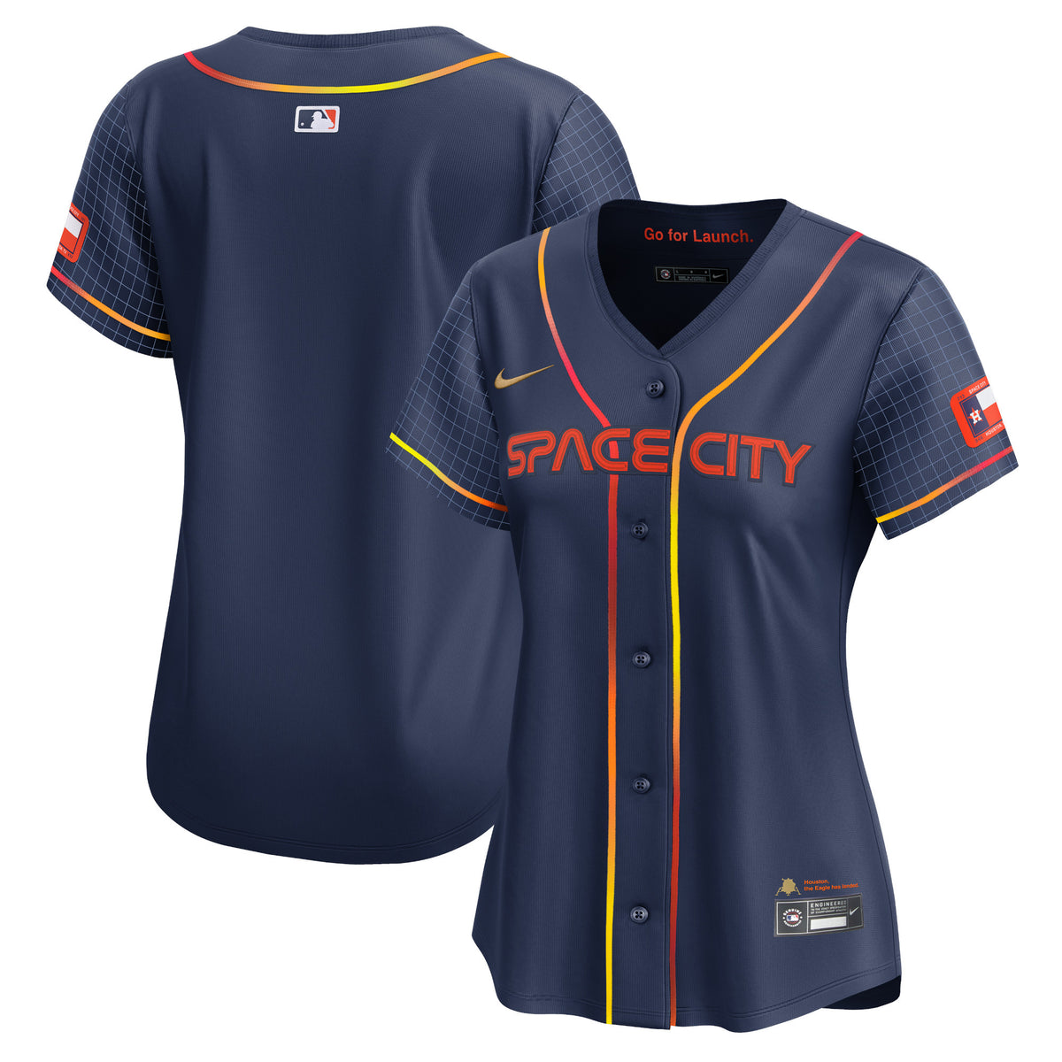 Houston Astros navy City Connect jersey