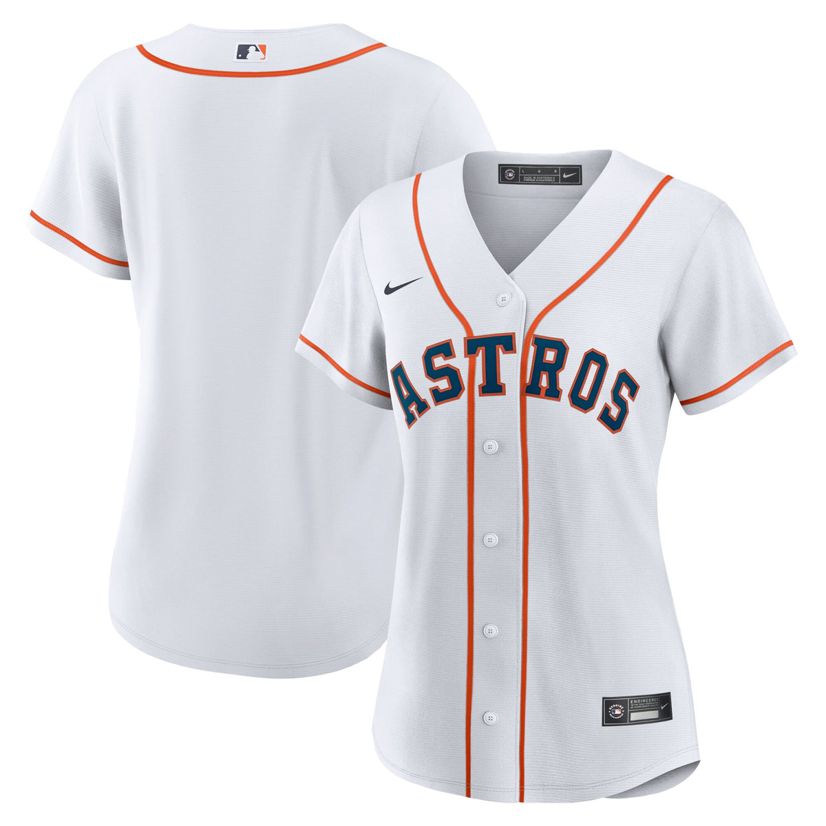 Houston Astros white Home jersey