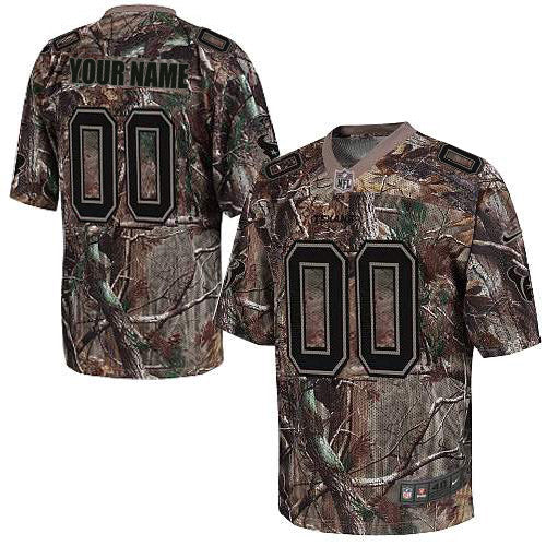 Custom Houston Texans camo Elite jersey