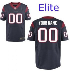 Custom Houston Texans navy Elite jersey