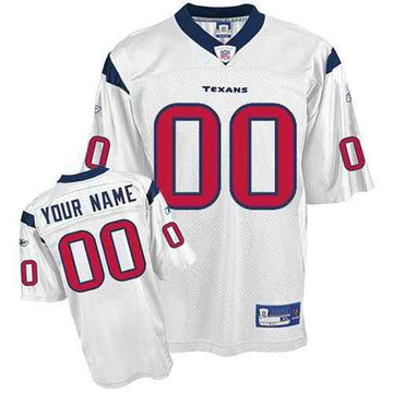 Custom Houston Texans white jersey