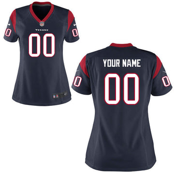 Houston Texans navy Game jersey
