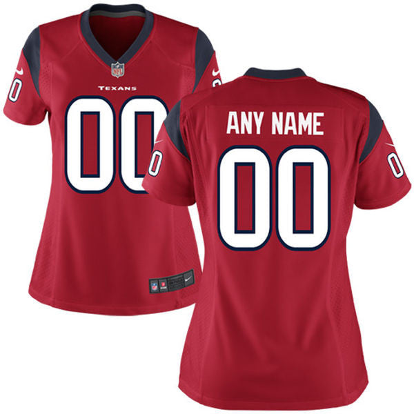 Houston Texans red Game jersey