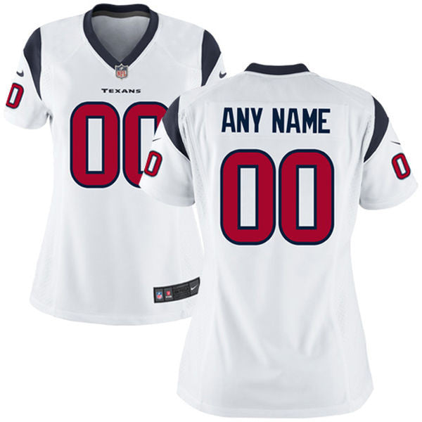 Houston Texans white Game jersey