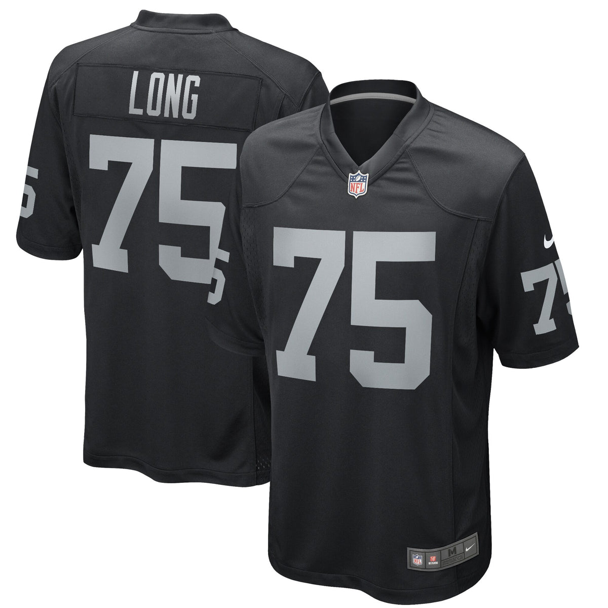 Howie Long Las Vegas Raiders black Game jersey