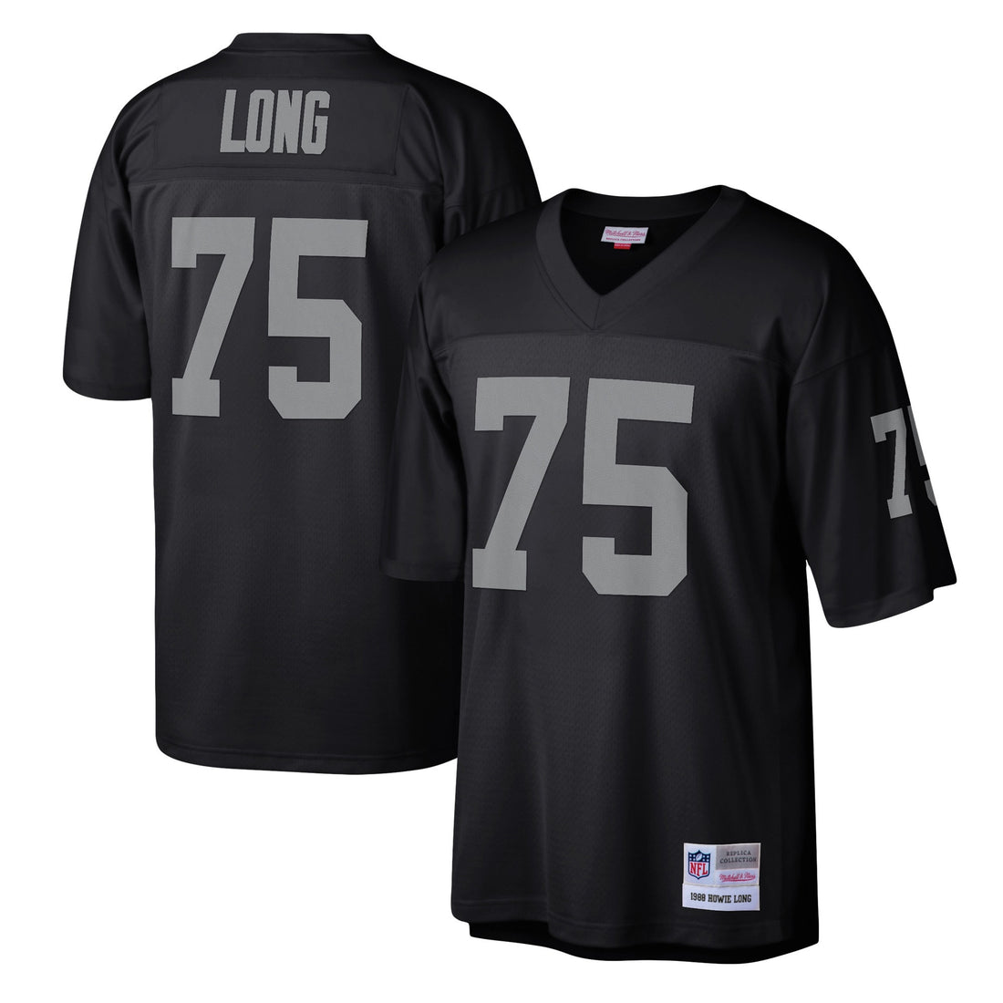 Howie Long Las Vegas Raiders black jersey