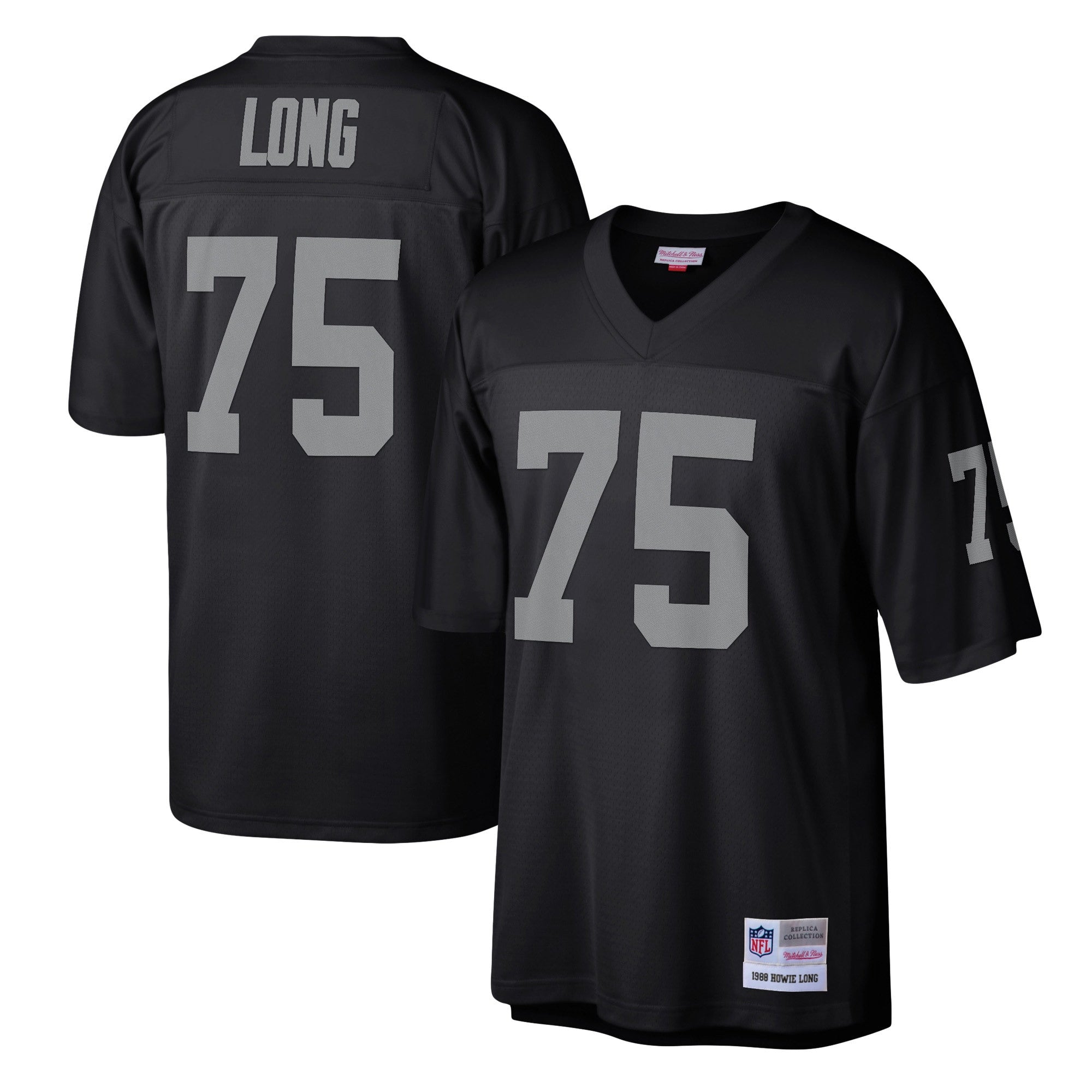 Howie Long Las Vegas Raiders black jersey