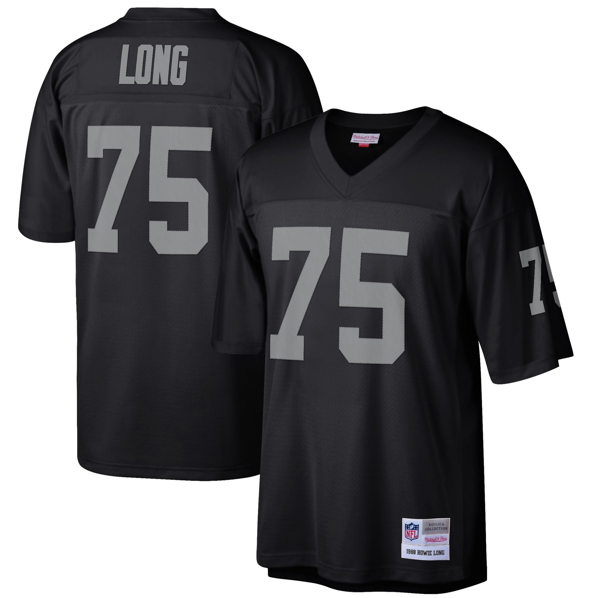Howie Long Las Vegas Raiders black jersey