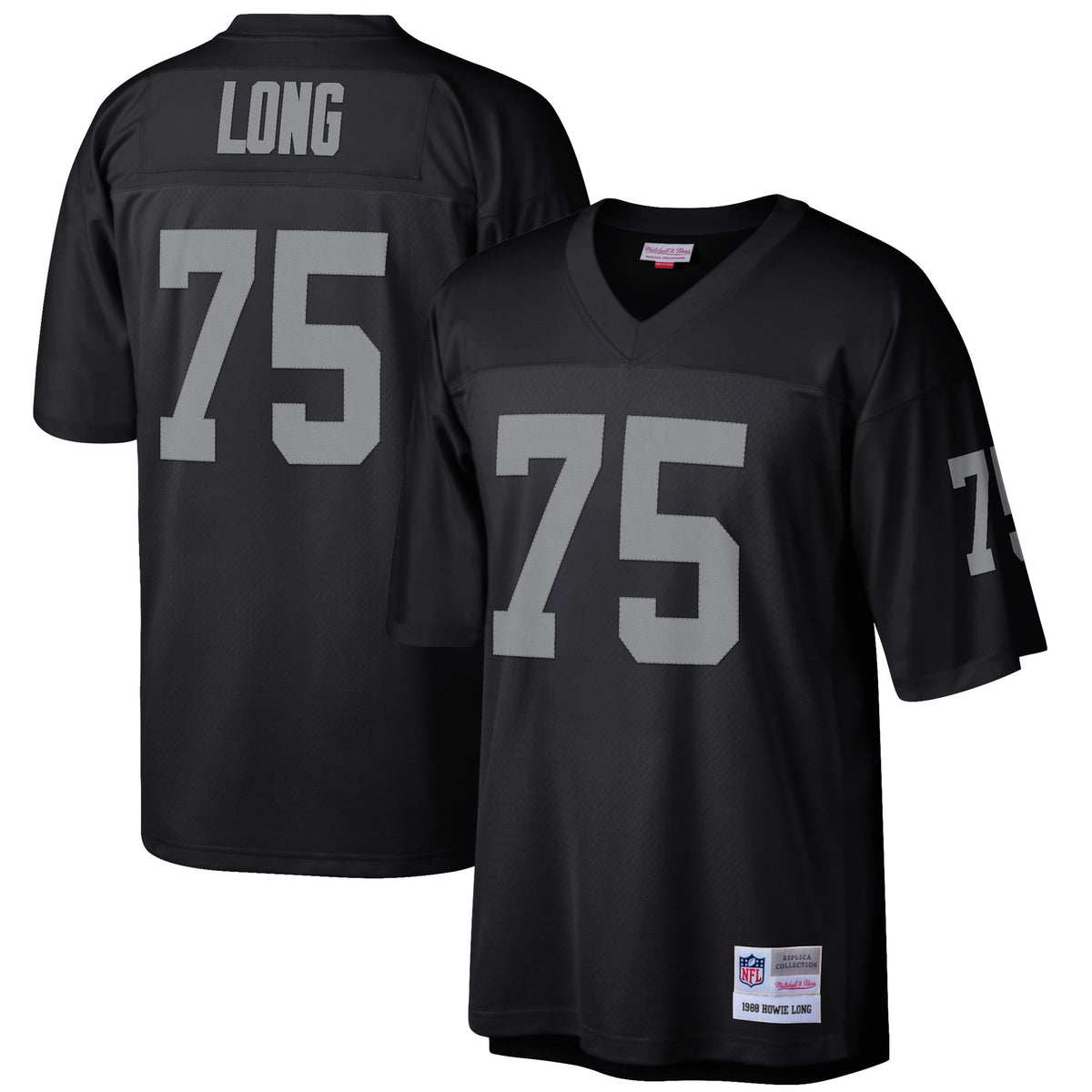 Howie Long Las Vegas Raiders black jersey